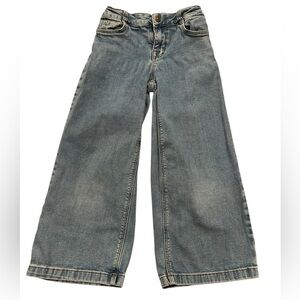 Mini Boden Blue Denim Jeans Wide Leg